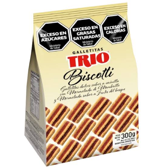 GALLETITAS TRIO 300 GRS BISCOTTI
